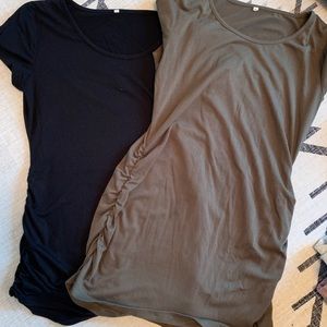 Large bundle of MATERNITY TOPS